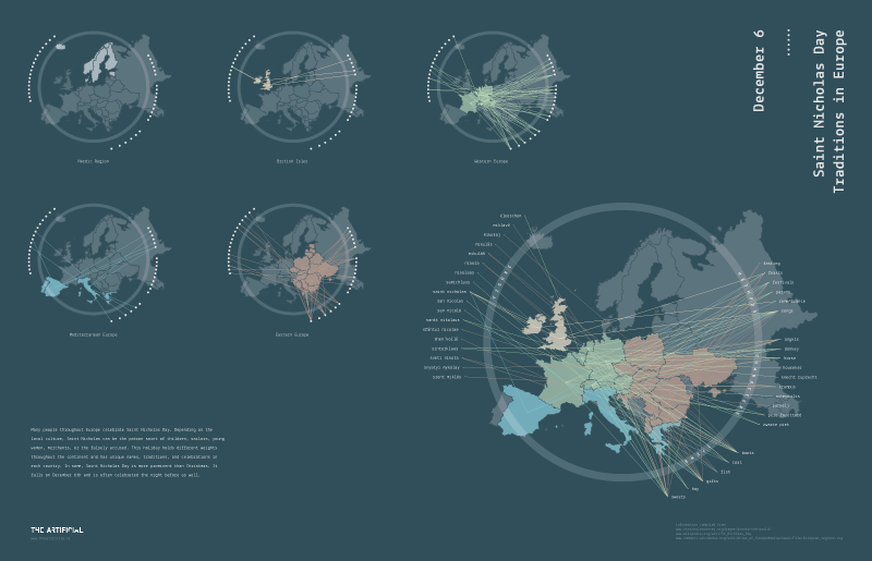 Saint Nicholas Day Visualization